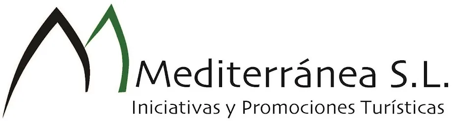 Logotipo de Mediterránea S. en verde sobre fondo blanco.